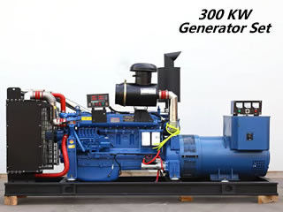300 KW는 디젤 엔진 발전기 세트 ISO 전기 디젤 엔진 발전기를 엽니다